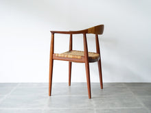 画像をギャラリービューアに読み込む, ザ・チェア ハンスJウェグナー ヨハネス・ハンセン製ヴィンテージチェア Hans J Wegner JH501 The Chair ウェグナーのアームチェアJH501の側面