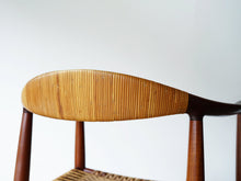 画像をギャラリービューアに読み込む, ザ・チェア ハンスJウェグナー ヨハネス・ハンセン製ヴィンテージチェア Hans J Wegner JH501 The Chair ウェグナーのアームチェアJH501の背もたれ背面