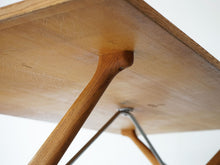 画像をギャラリービューアに読み込む, Hans J Wegner Andreas Tuck AT303 ハンス ウェグナー アンドレアス タック 北欧ヴィンテージ オーク ダイニングテーブル 脚と天板の接続部