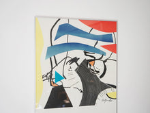 画像をギャラリービューアに読み込む, Robert Jacobsen Brede Bigband poster ロバートヤコブセン ジャズバンドポスター デンマーク 北欧 インテリアアート 上半分