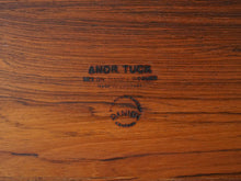 画像をギャラリービューアに読み込む, Hans J Wegner AT318 Andreas Tuck ハンス J ウェグナー 北欧ヴィンテージ ローズウッドダイニングテーブルの焼印
