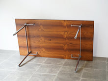 画像をギャラリービューアに読み込む, Hans J Wegner AT318 Andreas Tuck ハンス J ウェグナー 北欧ヴィンテージ ローズウッドダイニングテーブルの裏面