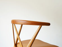 画像をギャラリービューアに読み込む, ヘンリー・ケアヌルフ モデル225 アームチェア 北欧デザインの椅子 Henry Kjærnulf Model 225 Chair 椅子の背もたれ