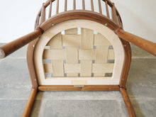 画像をギャラリービューアに読み込む, Børge Mogensen Spoke-back chair Model1790 fredericia ボーエモーエンセン スポークバックチェア イージーチェア フレデリシア 椅子の裏面