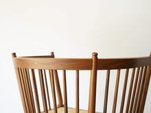 画像をギャラリービューアに読み込む, Børge Mogensen Spoke-back chair Model1790 fredericia ボーエモーエンセン スポークバックチェア イージーチェア フレデリシア 椅子の背もたれ