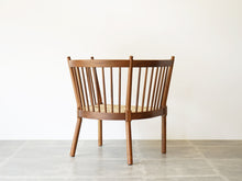 画像をギャラリービューアに読み込む, Børge Mogensen Spoke-back chair Model1790 fredericia ボーエモーエンセン スポークバックチェア イージーチェア フレデリシア 椅子の背面