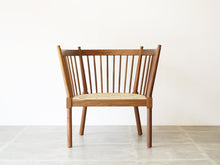 画像をギャラリービューアに読み込む, Børge Mogensen Spoke-back chair Model1790 fredericia ボーエモーエンセン スポークバックチェア イージーチェア フレデリシア 椅子の正面