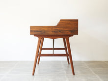 画像をギャラリービューアに読み込む, Arne Wahl Iversen Model 56 Rosewood Desk アルネ・ウォール・アイヴァーセンローズウッドのデスク モデル56 机の側面