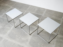 画像をギャラリービューアに読み込む, ポールケアホルム ネストテーブル Poul Kjærholm PK71 Three nesting tables E Kold Christensen ケアホルムのEKC製ビンテージテーブル 3つのミニテーブル