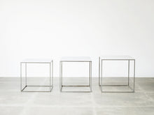 画像をギャラリービューアに読み込む, ポールケアホルム ネストテーブル Poul Kjærholm PK71 Three nesting tables E Kold Christensen ケアホルムのEKC製ビンテージテーブル
