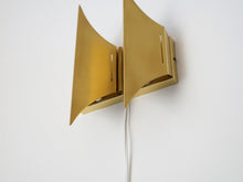 画像をギャラリービューアに読み込む, Bent Karlby Gothic Ⅱ Lyfa ベント カールビー ゴシック2(2連タイプ)リーファ 北欧ヴィンテージ ブラケットライト 真鍮のウォールランプ 下から