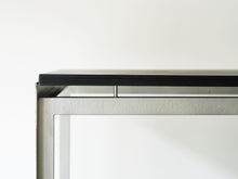 画像をギャラリービューアに読み込む, Poul Kjærholm Academy table Rud Rasmussen 黒いワークデスク ポール・ケアホルム アカデミーテーブル ルド・ラスムッセン ヴィンテージ テーブルのフレームと天板の隙間