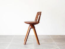画像をギャラリービューアに読み込む, Tove Edvard Kindt-Larsen トーべ エドワード・キンドラーセン 回転チェア swivel chair 北欧ヴィンテージ 椅子の側面