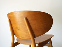 画像をギャラリービューアに読み込む, Hans J Wegner FH1936 Shell Chair Fritz Hansen 北欧ヴィンテージ ハンスJウェグナー フリッツハンセン シェルチェアの背面とフレーム