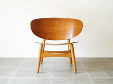 画像をギャラリービューアに読み込む, Hans J Wegner FH1936 Shell Chair Fritz Hansen 北欧ヴィンテージ ハンスJウェグナー フリッツハンセン シェルチェアの正面