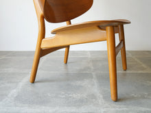 画像をギャラリービューアに読み込む, Hans J Wegner FH1936 Shell Chair Fritz Hansen 北欧ヴィンテージ ハンスJウェグナー フリッツハンセン シェルチェア 側面のフレーム