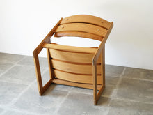 画像をギャラリービューアに読み込む, Grete Jalk Chair グレーテ・ヤルク オーク材とレザーのチェア 1960年代北欧ビンテージ 椅子の裏面