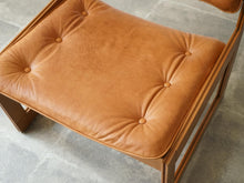 画像をギャラリービューアに読み込む, Grete Jalk Chair グレーテ・ヤルク オーク材とレザーのチェア 1960年代北欧ビンテージ 椅子の座面 レザークッション