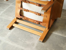 画像をギャラリービューアに読み込む, スパニッシュチェア ボーエモーエンセン 北欧名作チェア ヴィンテージ Børge Mogensen The Spanish Chair Model 2226 モーエンセンのラウンジチェアの裏面と横貫