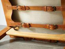 画像をギャラリービューアに読み込む, スパニッシュチェア ボーエモーエンセン 北欧名作チェア ヴィンテージ Børge Mogensen The Spanish Chair Model 2226 モーエンセンのラウンジチェアの裏面にベルト