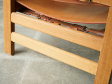 画像をギャラリービューアに読み込む, スパニッシュチェア ボーエモーエンセン 北欧名作チェア ヴィンテージ Børge Mogensen The Spanish Chair Model 2226 モーエンセンのラウンジチェアの横貫が2本ある