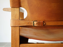 画像をギャラリービューアに読み込む, スパニッシュチェア ボーエモーエンセン 北欧名作チェア ヴィンテージ Børge Mogensen The Spanish Chair Model 2226 モーエンセンのラウンジチェアのベルト