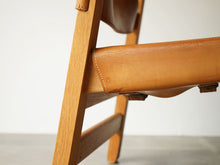 画像をギャラリービューアに読み込む, スパニッシュチェア ボーエモーエンセン 北欧名作チェア ヴィンテージ Børge Mogensen The Spanish Chair Model 2226 モーエンセンのラウンジチェアのフレームとレザー