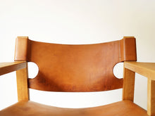 画像をギャラリービューアに読み込む, スパニッシュチェア ボーエモーエンセン 北欧名作チェア ヴィンテージ Børge Mogensen The Spanish Chair Model 2226 モーエンセンのラウンジチェアの背もたれ