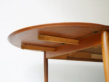 画像をギャラリービューアに読み込む, Arne Vodder Model227 Table with extension