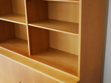 画像をギャラリービューアに読み込む, Børge Mogensen Wall unit of oak ボーエモーエンセン 本棚 ウォールユニット 収納棚 棚には日焼けあり