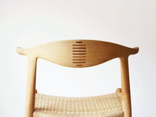 画像をギャラリービューアに読み込む, ハンスJウェグナー カウホーンチェア ppモブラー ヴィンテージ Hans J Wegner Model PP505 Cowhorn Chair 背もたれ