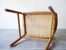 画像をギャラリービューアに読み込む, ボーエ・モーエンセン アームチェア オークと籐編み Børge Mogensen Oak armchair 椅子の裏面