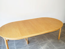 画像をギャラリービューアに読み込む, Børge Mogensen P. Lauritsen Søn Øresund Table ボーエ モーエンセン ラウリツェン サン オーレスン 延長式 丸いダイニングテーブル
