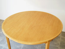 画像をギャラリービューアに読み込む, Børge Mogensen P. Lauritsen Søn Øresund Table ボーエ モーエンセン ラウリツェン サン オーレスン 延長式 丸いダイニングテーブル