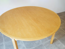 画像をギャラリービューアに読み込む, Børge Mogensen P. Lauritsen Søn Øresund Table ボーエ モーエンセン ラウリツェン サン オーレスン 延長式 丸いダイニングテーブル
