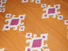 画像をギャラリービューアに読み込む, Danish Design The Rug Company Goodweave Orange Carpet Geometric Pattern オレンジカーペット 北欧デザイン ラグの幾何学模様 中部