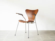 画像をギャラリービューアに読み込む, Arne Jacobsen Seven Chair Model 3207 Fritz Hansen アルネヤコブセン セブンチェア モデル3207 ブラジリアンローズウッド アームチェア