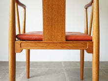 画像をギャラリービューアに読み込む, Hans J Wegner The China Chair Model 4283 Fritz Hansen ハンス ウェグナー チャイナチェア フリッツハンセン 北欧ヴィンテージ ダイニングチェアの背面