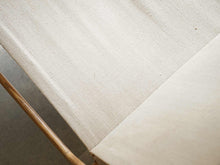 画像をギャラリービューアに読み込む, Danish design Easy chair with canvas デンマークデザイン キャンバス生地張り 北欧ヴィンテージ イージチェア
