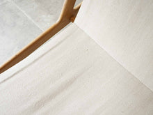 画像をギャラリービューアに読み込む, Danish design Easy chair with canvas デンマークデザイン キャンバス生地張り 北欧ヴィンテージ イージチェア