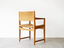 画像をギャラリービューアに読み込む, Peter Hvidt Orla Mølgaard-Nielsen Model 350 Søborg Møbelピーター ビッツ オルラ ムルガード ニールセン モデル350 アームチェアの背面