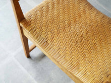 画像をギャラリービューアに読み込む, Peter Hvidt Orla Mølgaard-Nielsen Model 350 Søborg Møbelピーター ビッツ オルラ ムルガード ニールセン モデル350 アームチェア 座面の籐