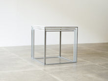画像をギャラリービューアに読み込む, Poul Kjærholm E Kold Christensen PK71 ポール ケアホルム EKC ネストテーブル サイドテーブル 重ねた様子