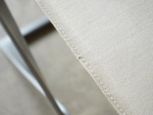 画像をギャラリービューアに読み込む, Poul Kjærholm PK91 E Kold Christensen EKC ポール ケアホルム E コルド クリステンセン ヴィンテージ品 折りたたみスツールの座面のカンバァス地