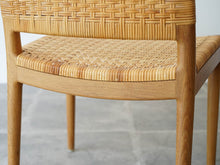 画像をギャラリービューアに読み込む, ハンスJウェグナー 籐の椅子 HansJWgner JH504 Chair 椅子の背面