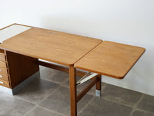 画像をギャラリービューアに読み込む, Tove Edvard Kindt-Larsen Childrens Desk トーベ・キンドラーセン 北欧ビンテージ 子ども用デスク 学習机 デザイナーズデスクの右側に延長板