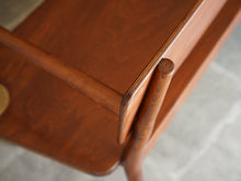 画像をギャラリービューアに読み込む, フリッツハンセン1940〜1950年代ビンテージのベンチ Fritz Hansen wood vintage Bench 木製の長椅子 ベンチの背もたれとフレーム