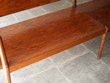 画像をギャラリービューアに読み込む, フリッツハンセン1940〜1950年代ビンテージのベンチ Fritz Hansen wood vintage Bench 木製の長椅子 ベンチの座面