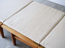 画像をギャラリービューアに読み込む, ハンスJウェグナー デイベッド 寝椅子 Getama製 ヴィンテージ Hans J Wegner GE1 Daybed ベッドの中央部