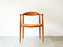 画像をギャラリービューアに読み込む, Hans J Wegner Johannes Hansen JH501 ハンス ウェグナー ザチェア ヨハネスハンセン 籐 チーク材 アームチェアの正面